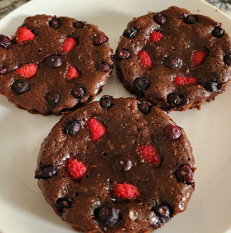 Chocolate Berry Tarts